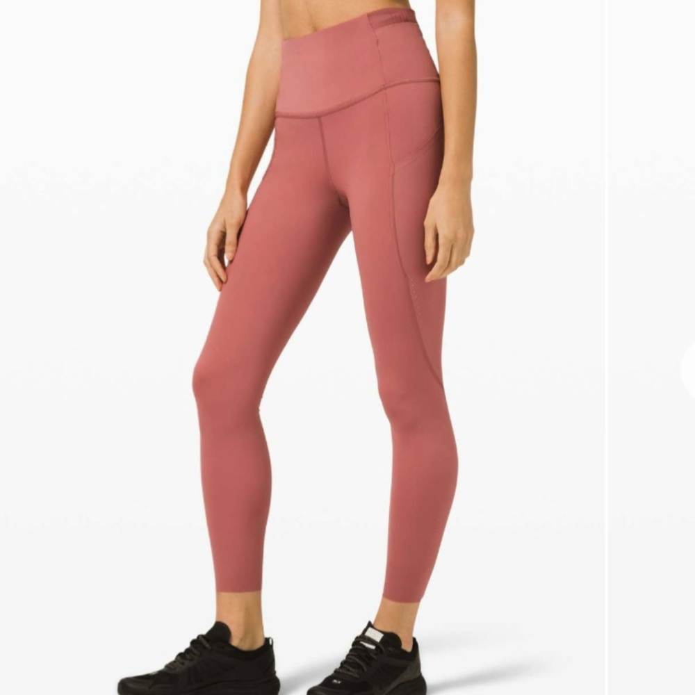 Lululemon Fast and Free Super High Rise Tight 25" Elite